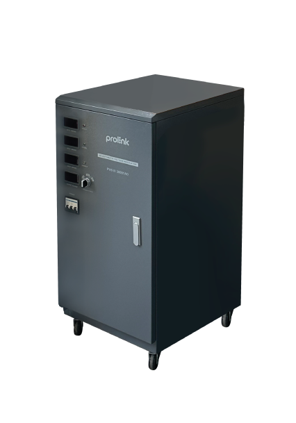 3-phase AVR Servo Motor Controlled with Digital Display - 6KVA to 100KVA