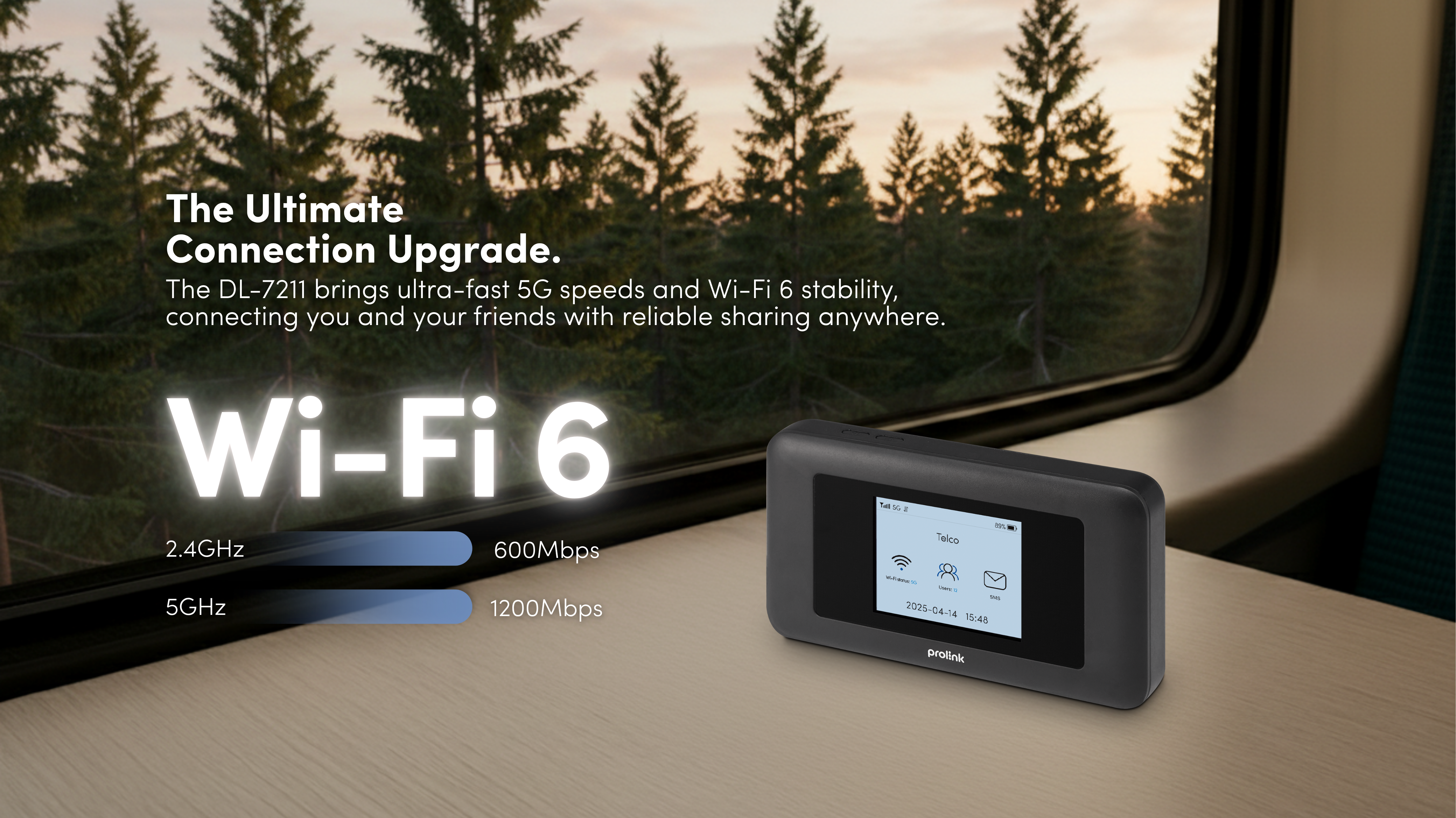 Prolink | 5G Wi-Fi 6 Mobile Router