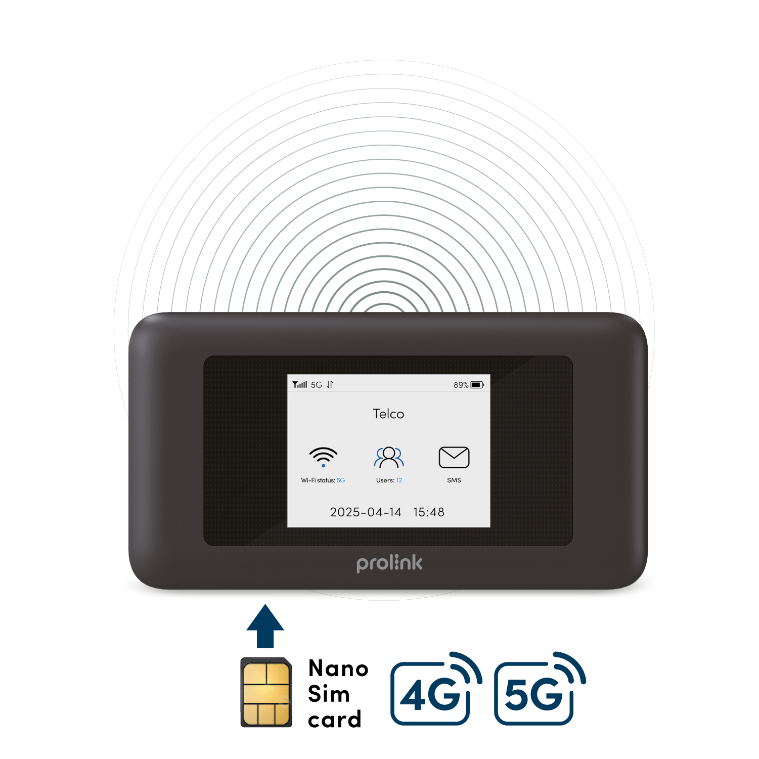 Flex Pro 5g Router Prolink | 5G Wi-Fi 6 Mobile Router