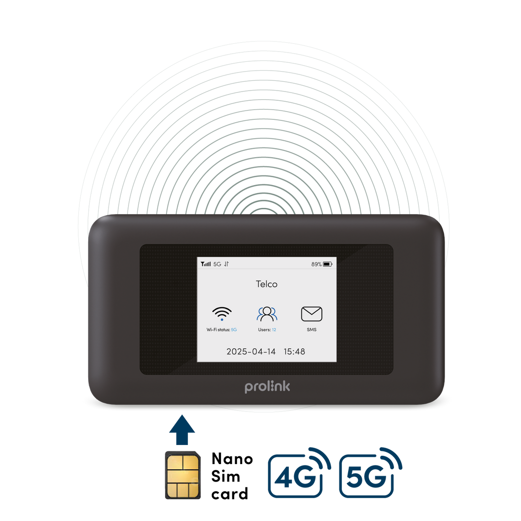 Prolink | 5G Wi-Fi 6 Mobile Router