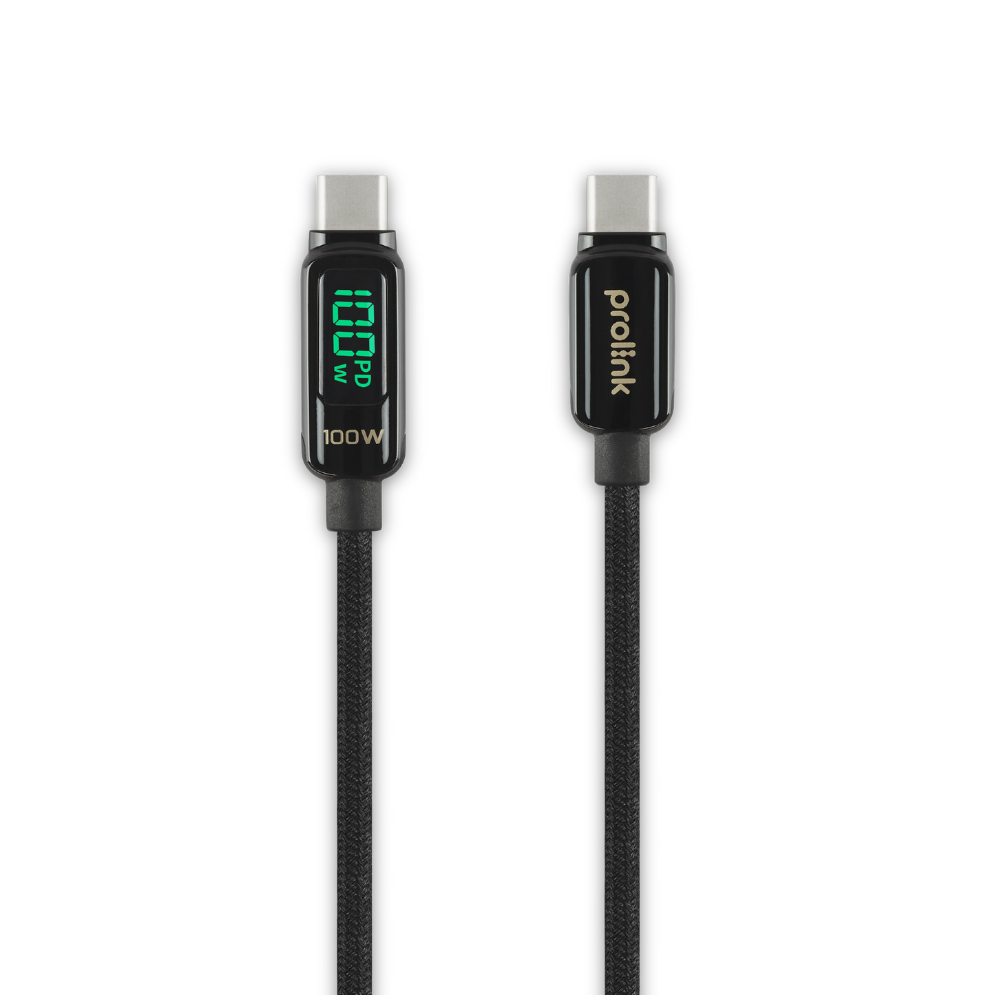 USB Type-C to C PD Cable with Digital Display (5A, 100W)