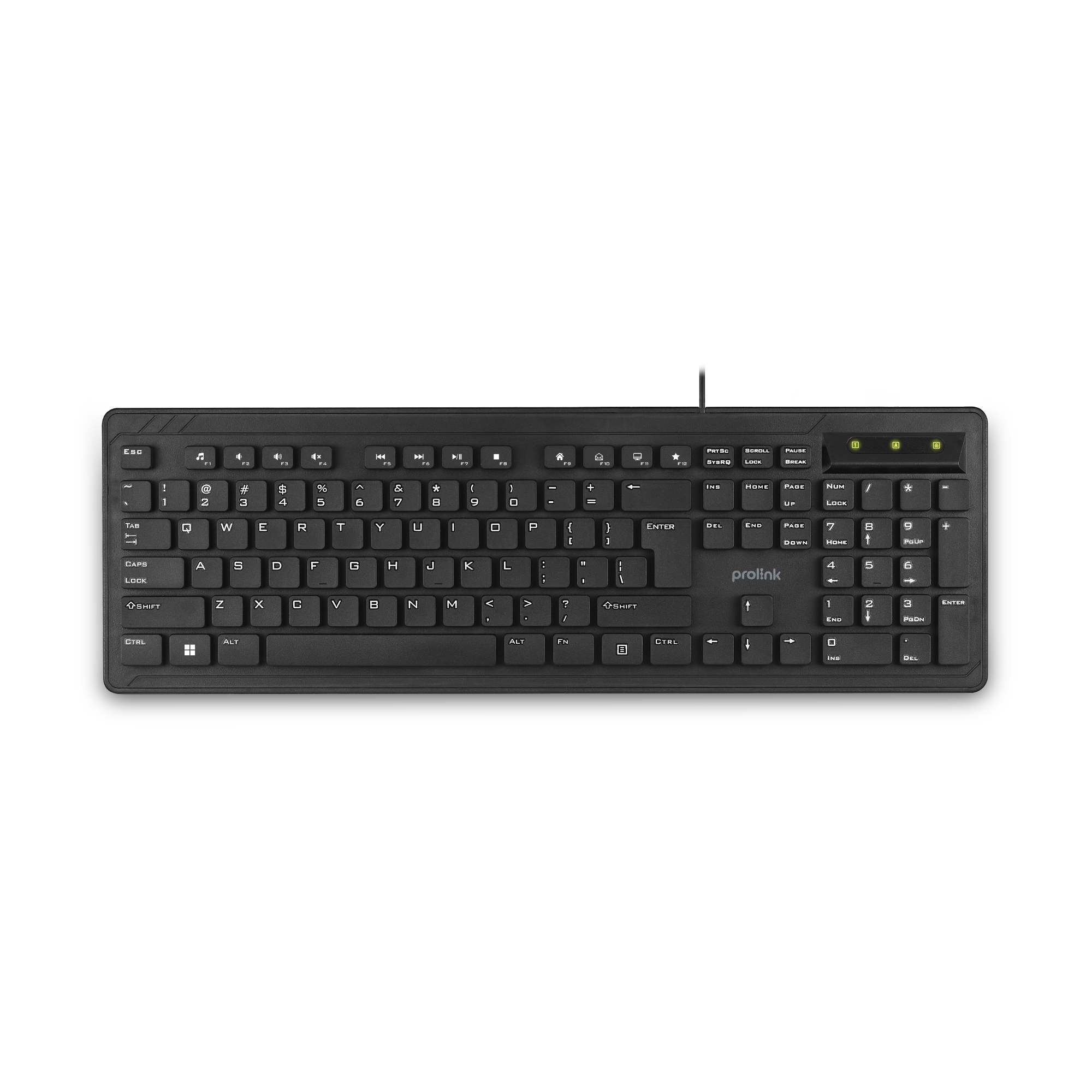 Wired Multimedia Keyboard – Prolink