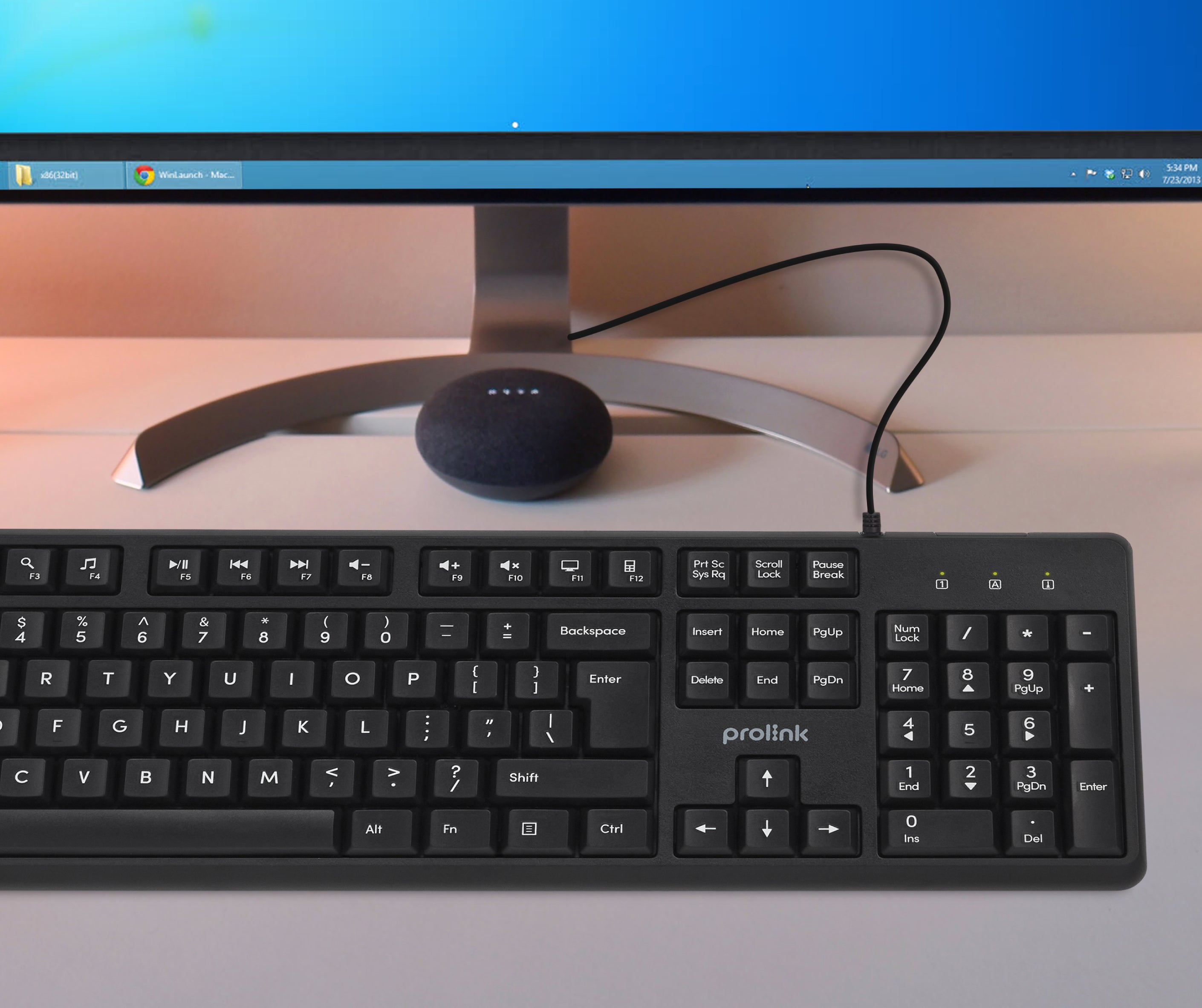 Wired Multimedia Keyboard – Prolink