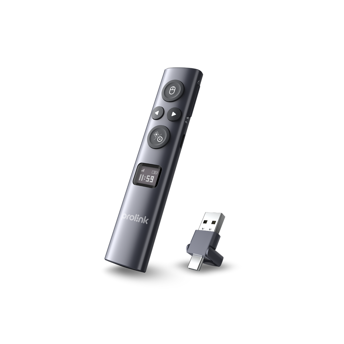Wireless Presenter with Green + Digital Laser