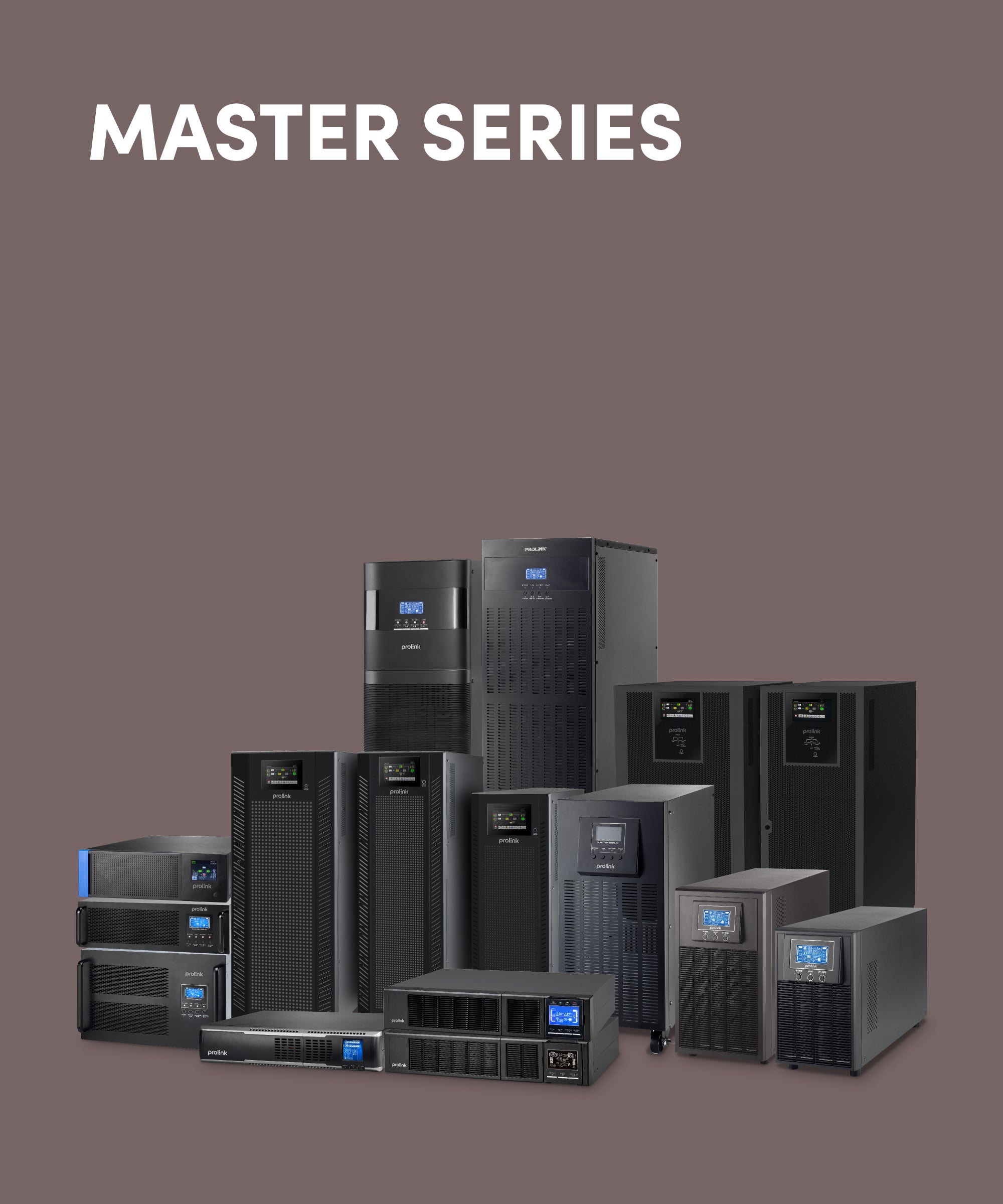 New Model Ups Prolink | Professional II Series (1P/1P) - Standard Models - 1KVA to 10KVA