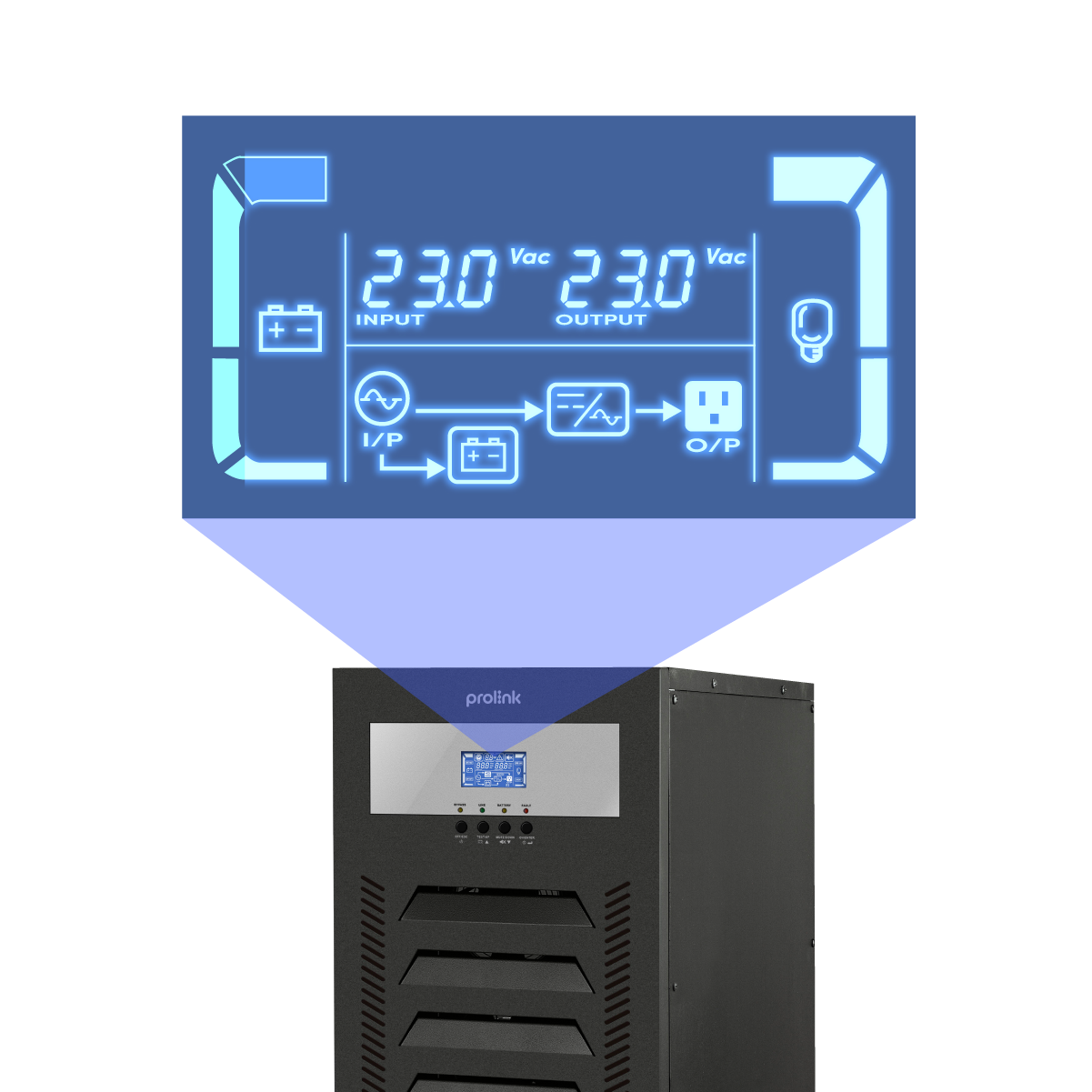 Prolink | Giant Series (1P/1P) - Tower - Long Run Models - KVA to 10KVA