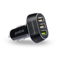 35W 3-port Car Charger with IntelliSense