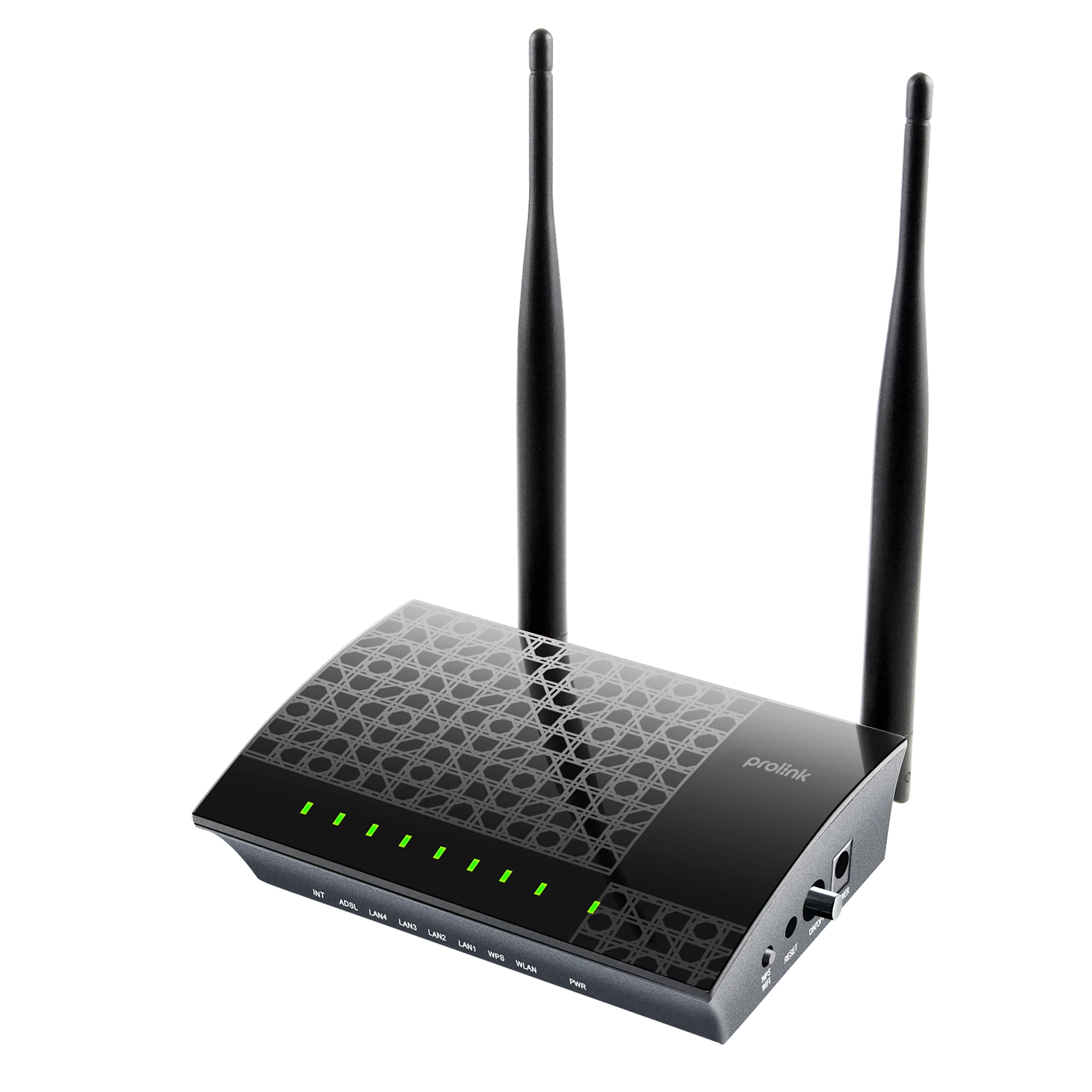 Prolink | Wireless-N 4-Port ADSL2 + Modem Router